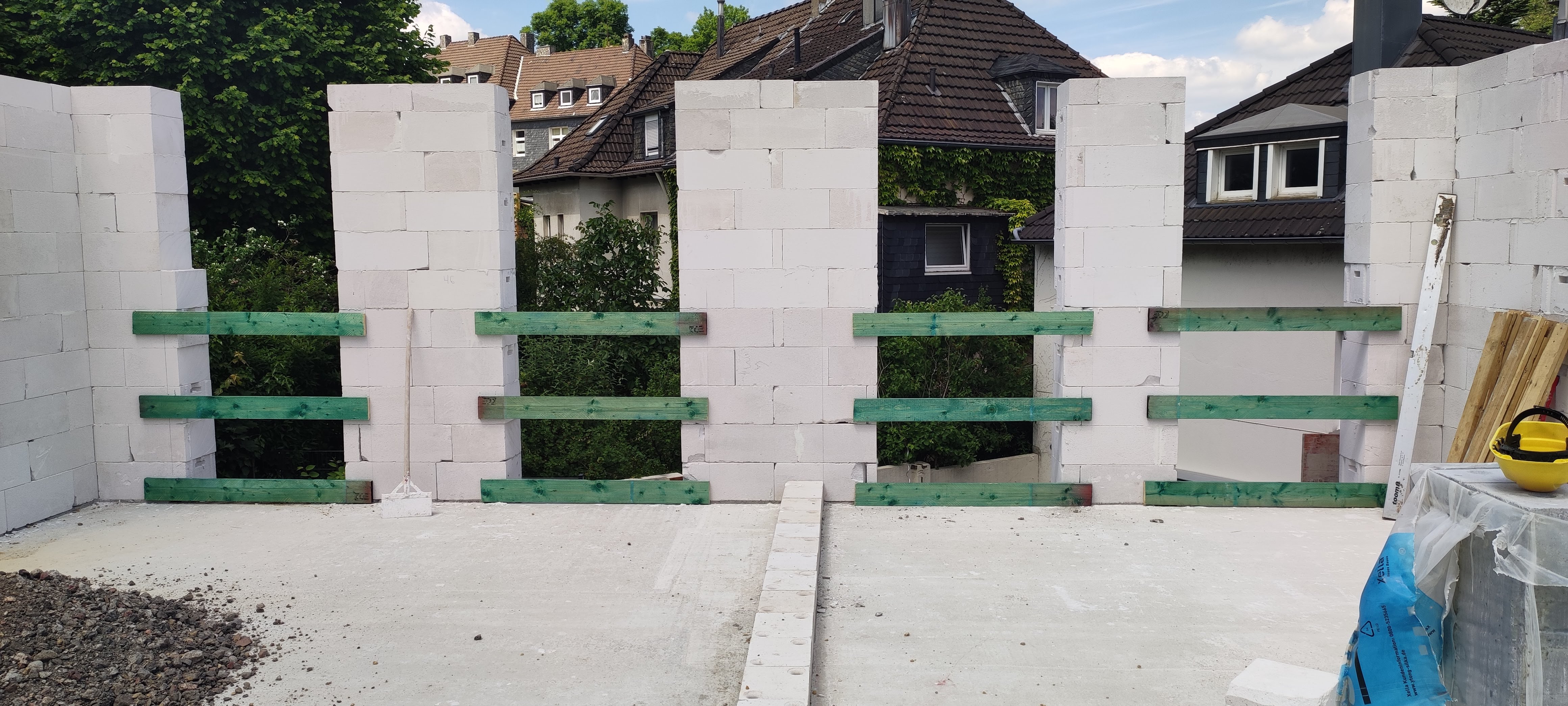 Neubau Remscheid – Dacharbeiten